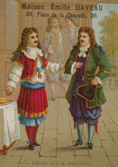 Louis XIV de France et Molière - European School